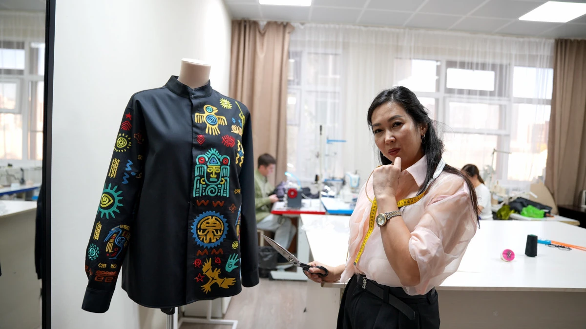 Image for Бұл кәсіп – өмірімнің мәні, енді цех ашқым келеді – тігінші Жанна